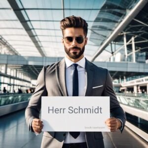 Abholdienst am Flughafen