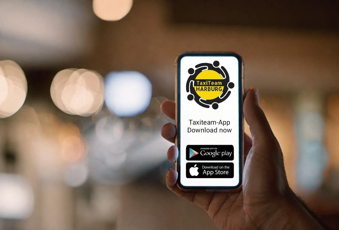Taxi Team App Fahrgast und Taxi Team Fahrer